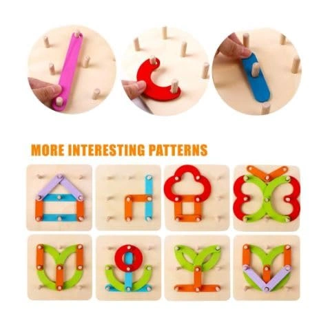 Wooden Alphabet Numbers construction Hundred Change Collage-3