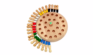 Wooden Memory Match Stick Chess Game