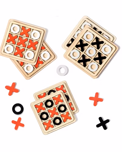 Tic Tac Toe Toy Classic Board Game-2