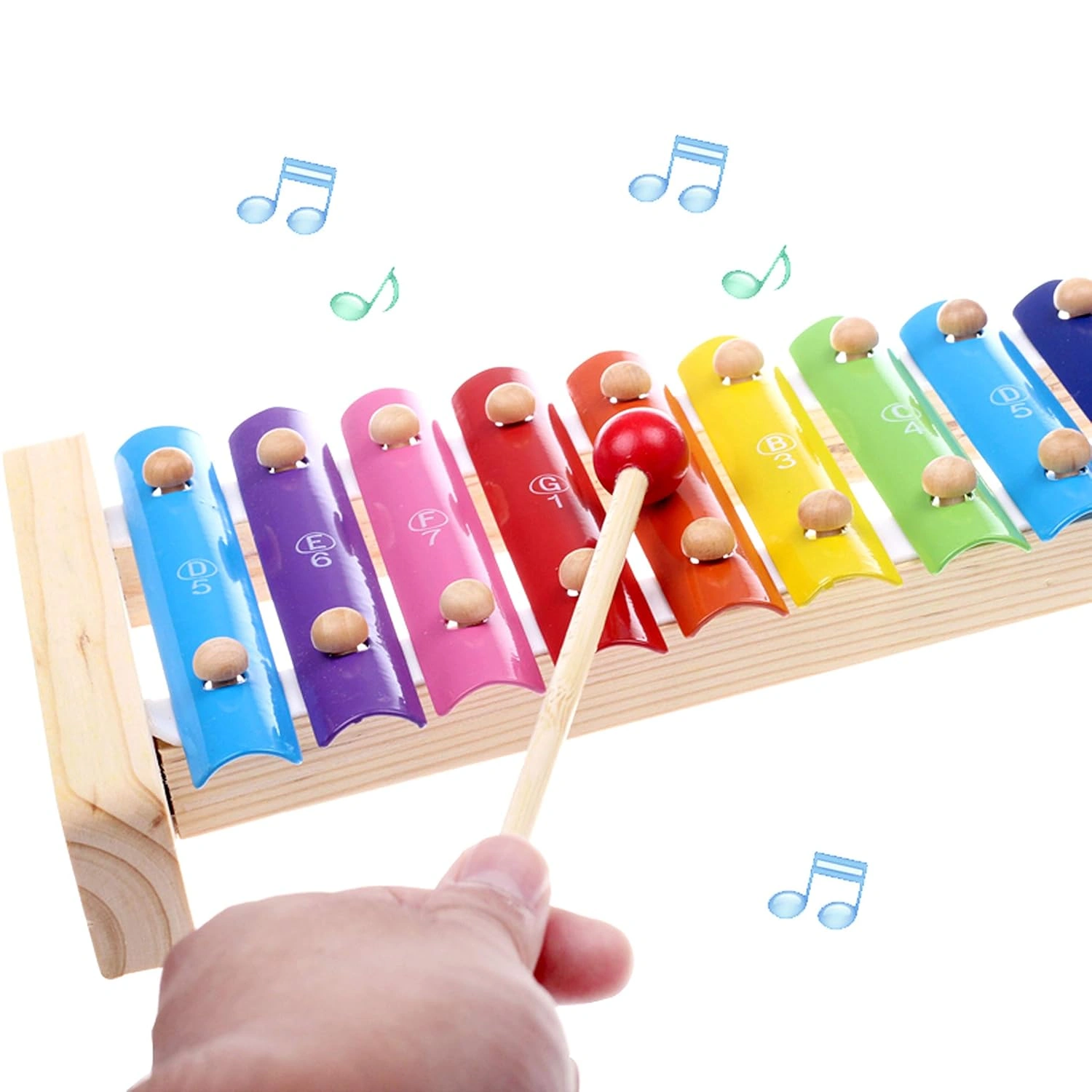 12 NOTE  WOODEN XYLOPHONE-1