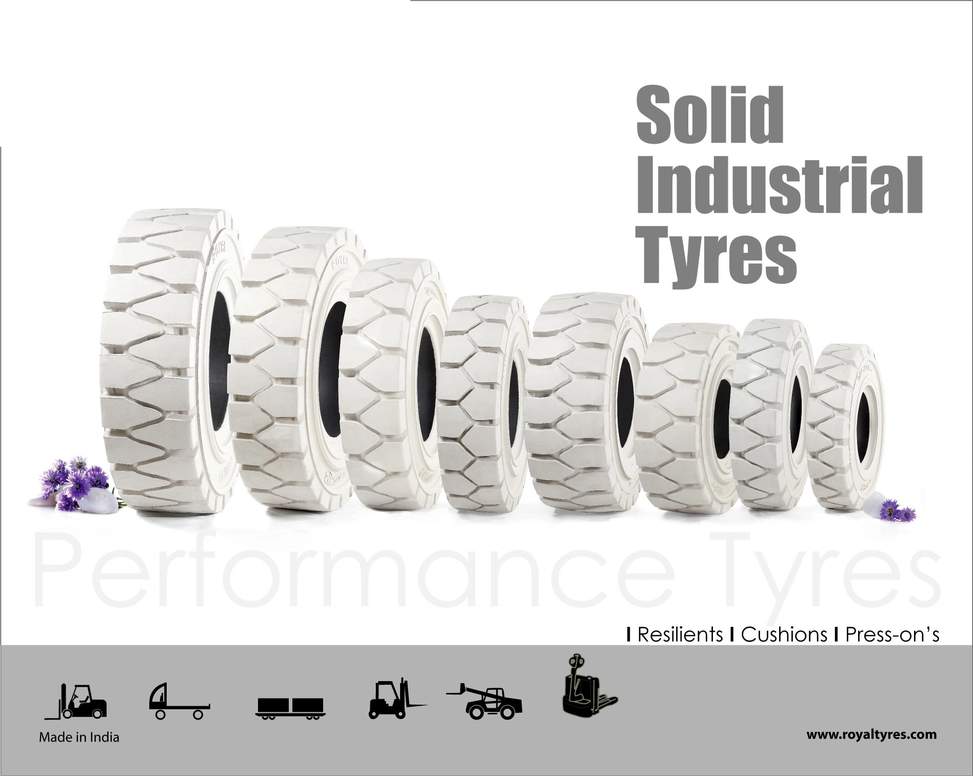 ROYAL NON-MARK SOLID TYRES-2