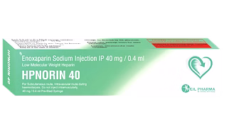Enoxaparin Sodium injection BP 40mg/0.4ml - HPNORIN 40
