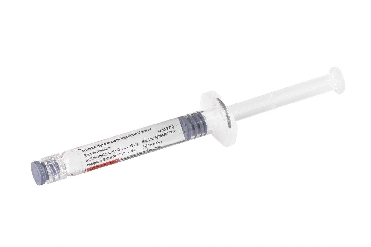 Sodium Hyaluronate injection 1.5% w/v 4ml GenuVida 1.5%-2