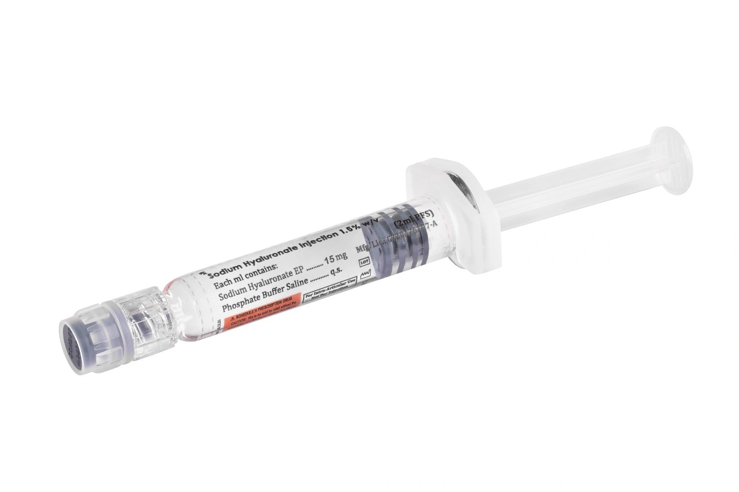 Sodium Hyaluronate injection 1.5% w/v 2ml GenuVida 1.5%-2