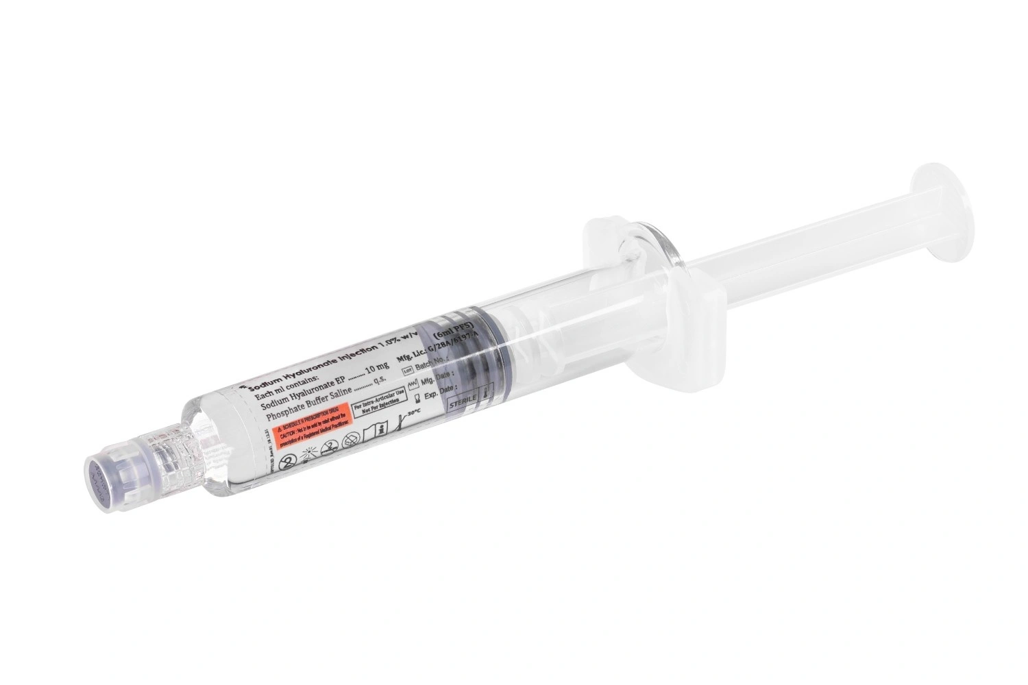 Sodium Hyaluronate injection 1.0% w/v 6ml GenuVida 1.0%-1