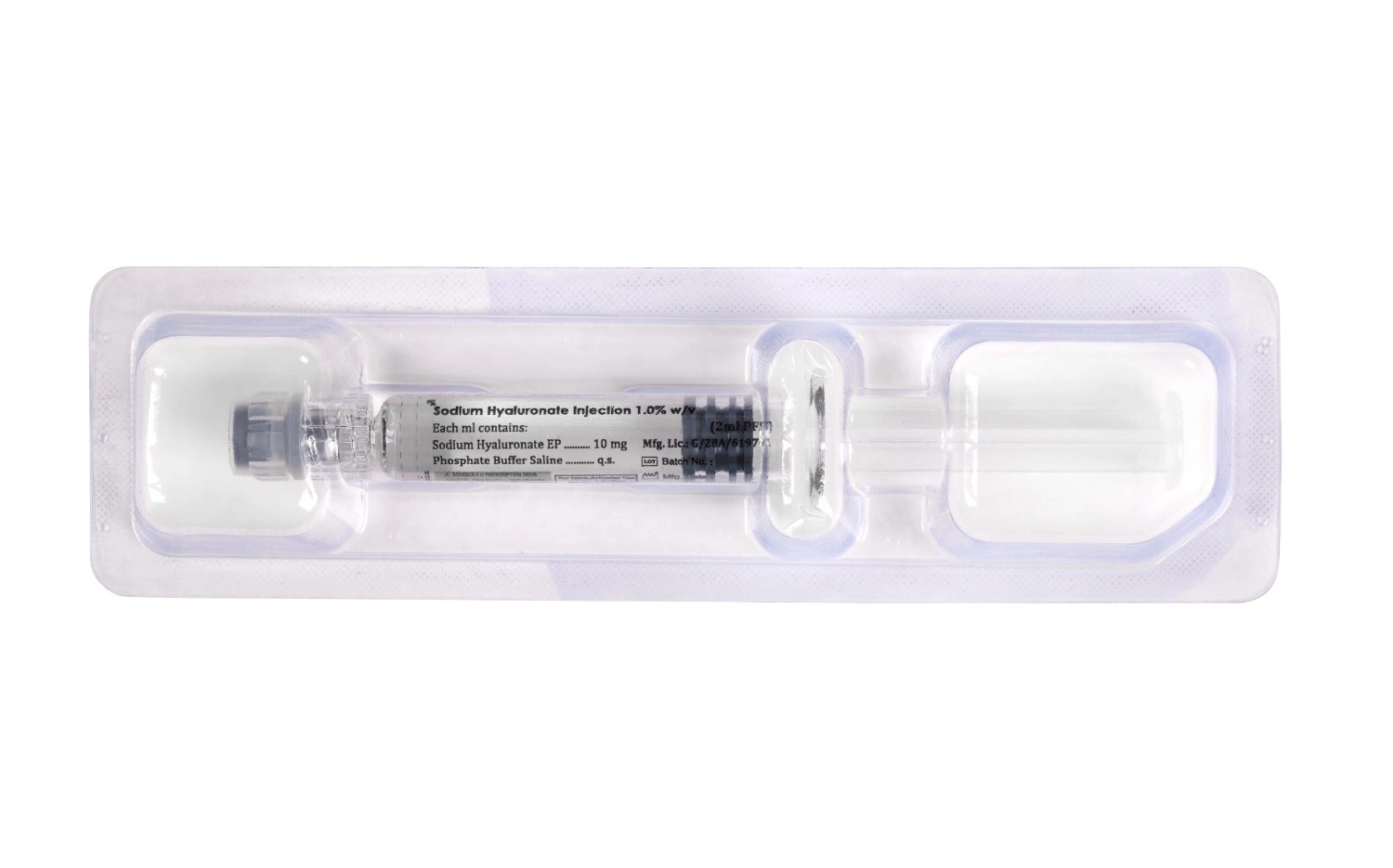 Sodium Hyaluronate injection 1.0% w/v 2ml GenuVida 1.0%-1