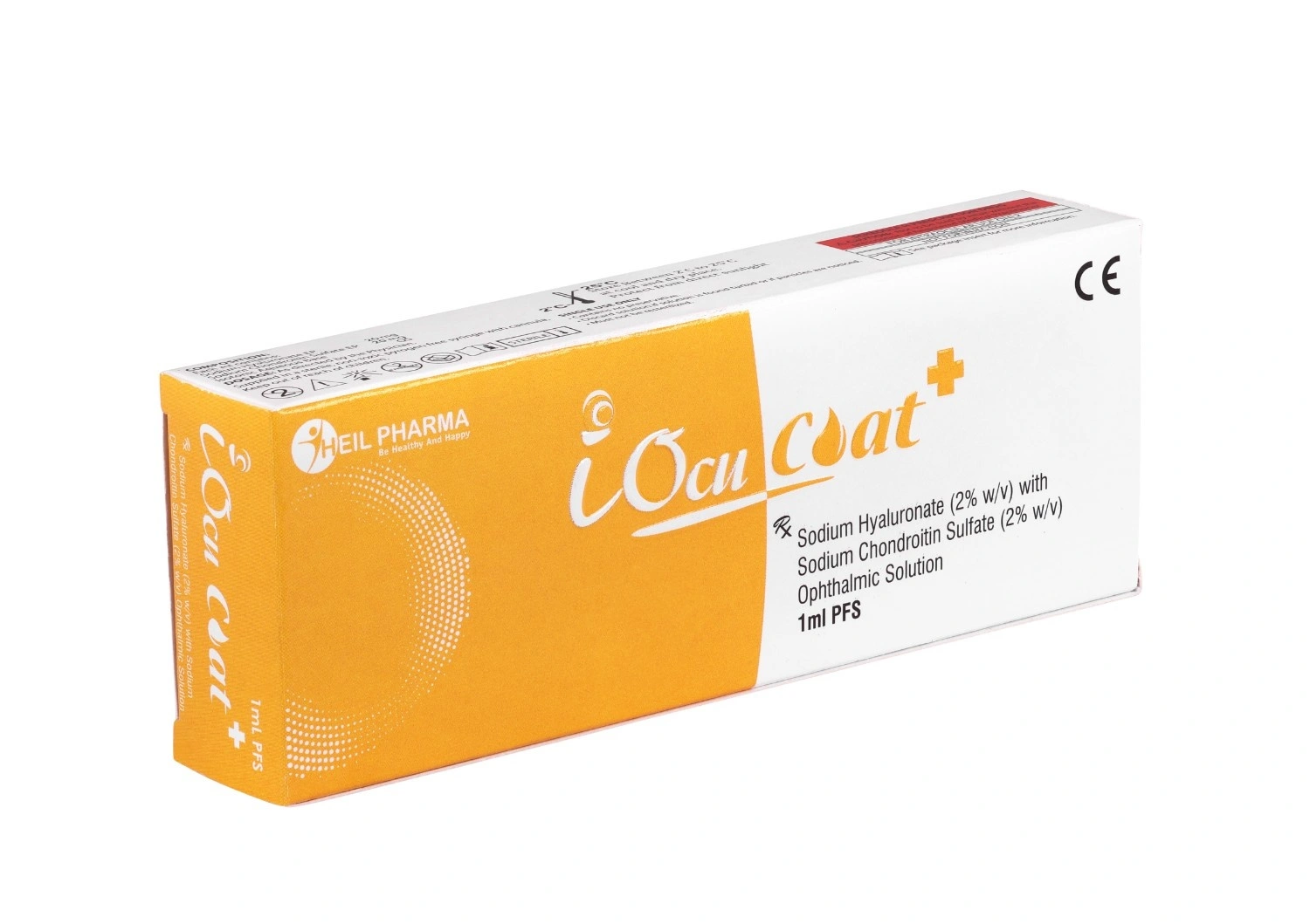 Sodium Hyaluronate 2% w/v with Sodium Chondroitin Sulfate 2% w/v Ophthalmic Solution 1ml iOcuCoat+-12653505