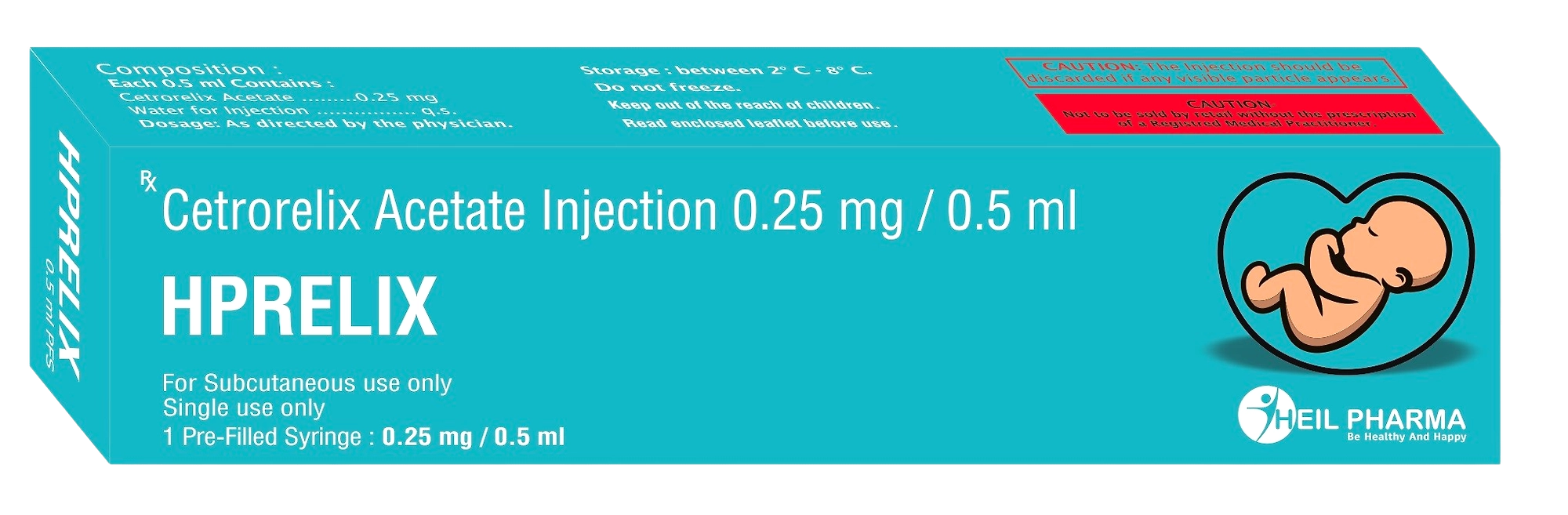 HPRELIX – Cetrorelix Acetate Injection 0.25mg/0.5ml-2