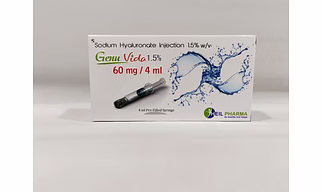 Sodium Hyaluronate injection 1.5% w/v 4ml GenuVida 1.5%