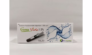 Sodium Hyaluronate injection 1.5% w/v 2ml GenuVida 1.5%