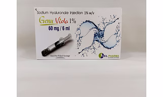 Sodium Hyaluronate injection 1.0% w/v 6ml GenuVida 1.0%