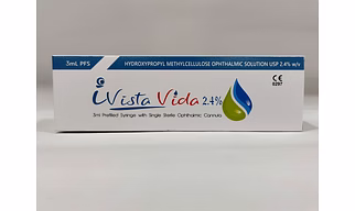 Hydroxypropyl Methylcellulose ophthalmic Solution USP 2.4% w/v 3ml iVistaVida 2.4%