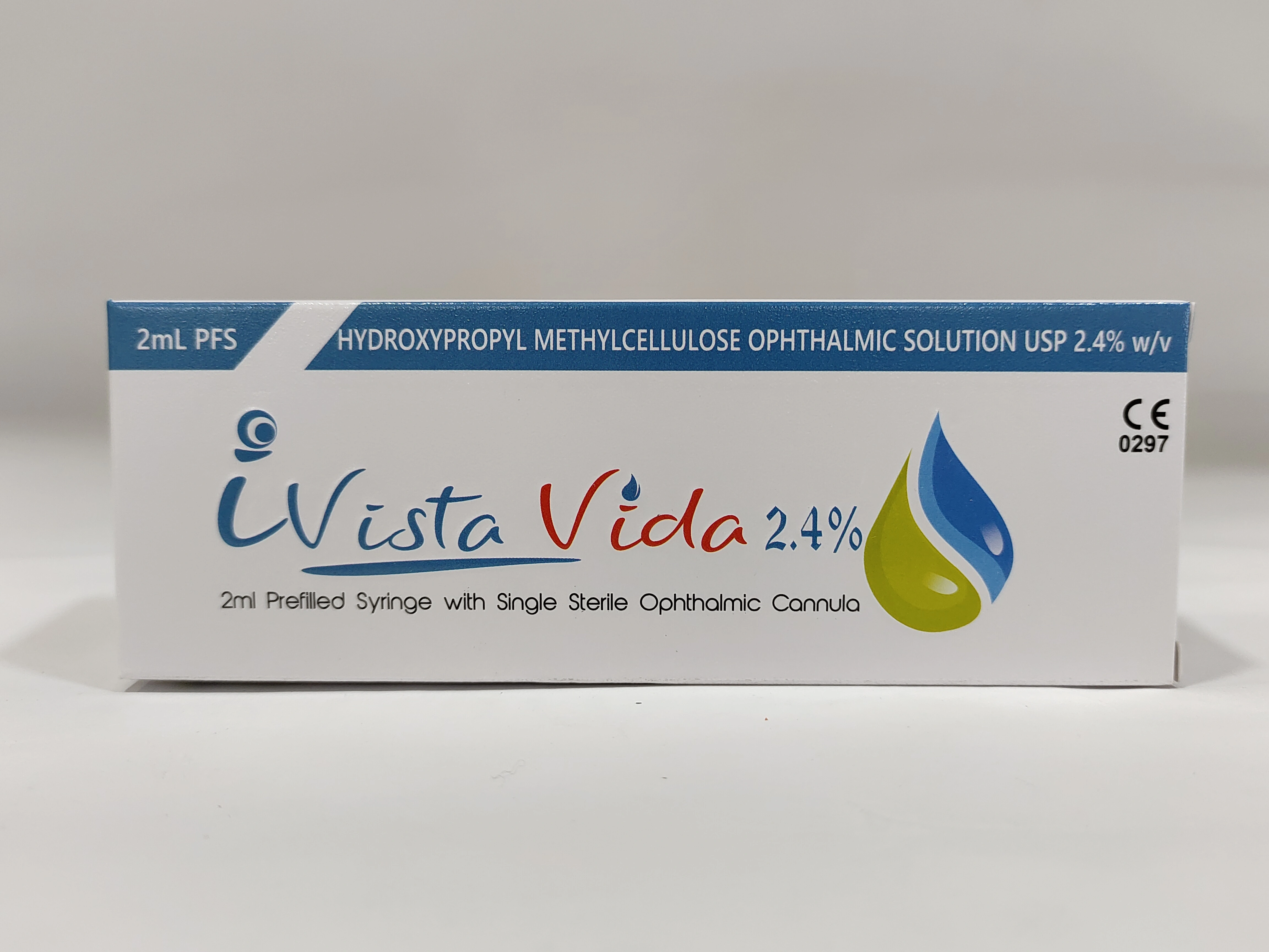 Hydroxypropyl Methylcellulose ophthalmic Solution USP 2.4% w/v 2ml iVistaVida 2.4%-12653497