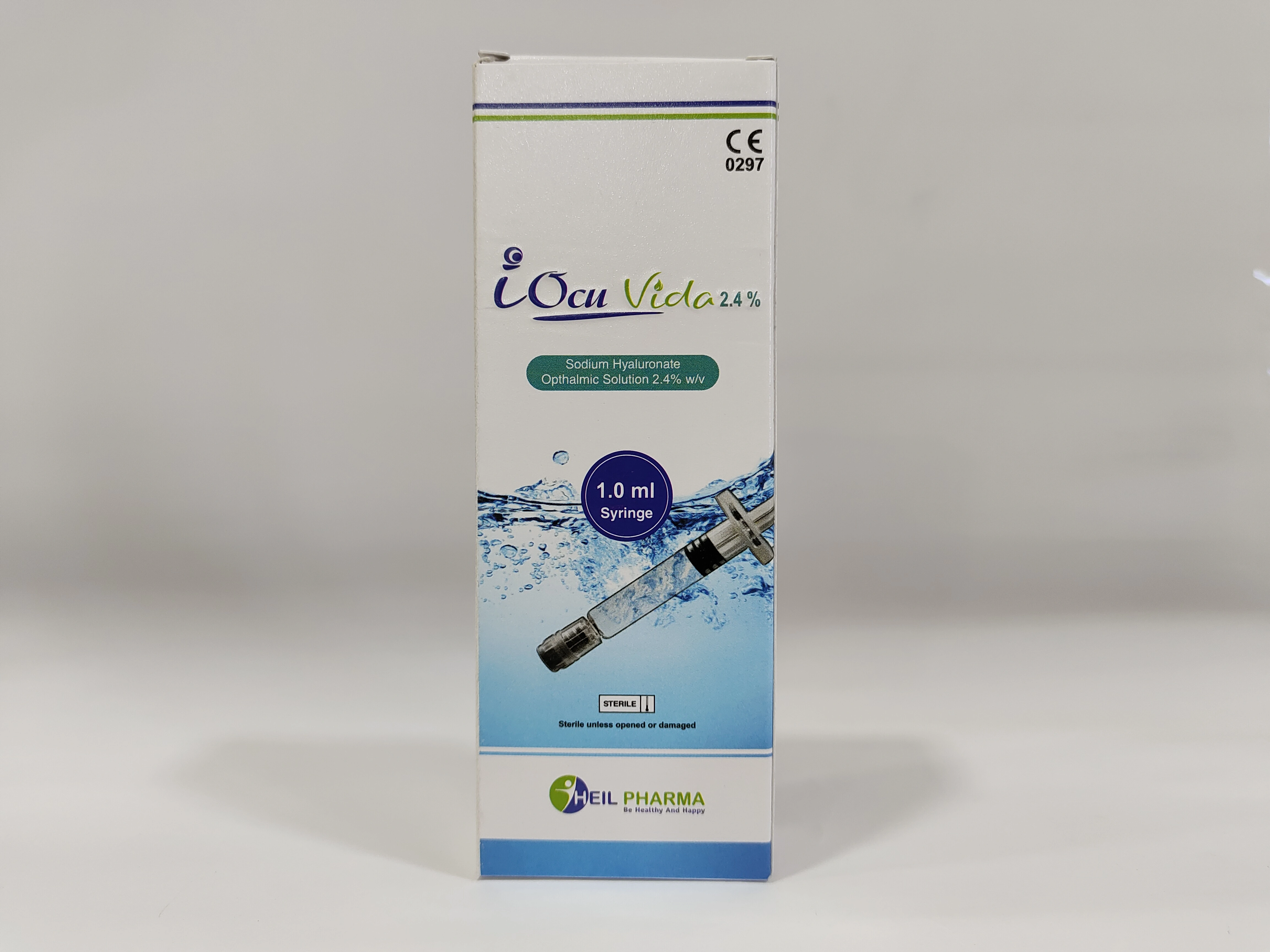 Sodium Hyaluronate Ophthalmic Solution 2.4% w/v 1ml iOcuVida 2.4%-12653149