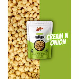 cream n onion makhana