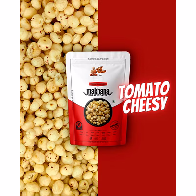 tomato cheesy makhana