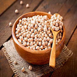 chick peas white/black