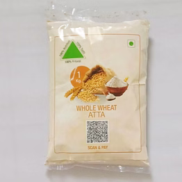 wardha asmita whole wheat atta - 1 kg