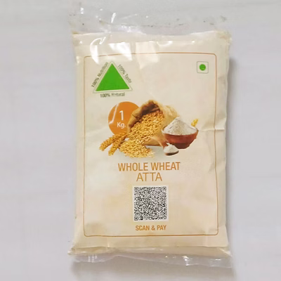 wardha asmita whole wheat atta - 1 kg
