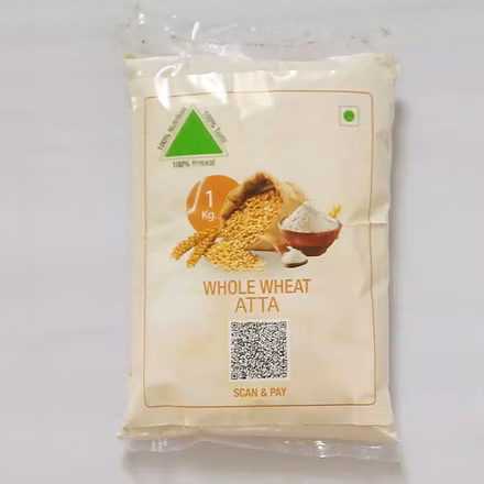 Whole Wheat Atta - 1 kg-As104