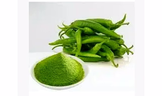 Green chilli powder