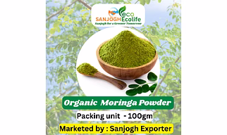 Organic Moringa Leaf Powder