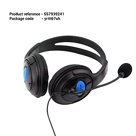 Stereo Wired Gaming Headsets Headphones with Mic for PS4 Playstation 4 PC Laptop