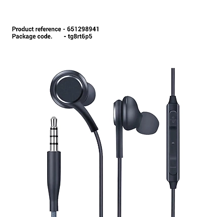 Earphones In Ear Headphones With Mic 3.5mm Wired Earbuds For Smartphones Mp3-tg8rt6p5