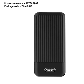 ASPOR A323 Power Bank 10000mAh / Fast Charging / 2 Input 2 Output