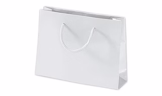 White Kraft Paper Bag with Cotton Rope Handle