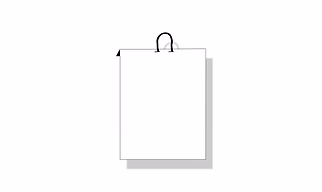 White Kraft Paper Medical Bag with Cotton Rope Handle