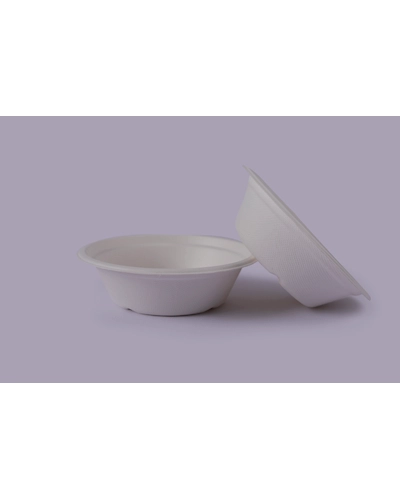 Bagasse Bowls - 8OZ - 240 ML Round Bowl-1