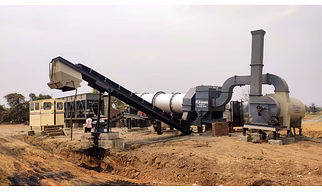 Asphalt drum mix plant