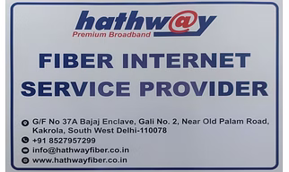 Hathway Fiber Internet Service Provider In Bajaj enclave