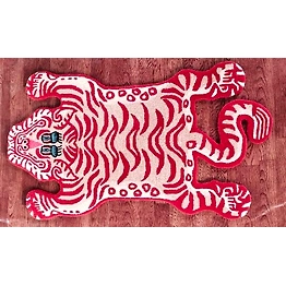 MODERN CARPET 3x5 Tibetan Tiger Rug