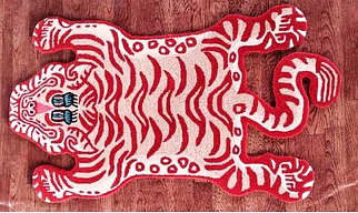 3x5 Tibetan Tiger Rug