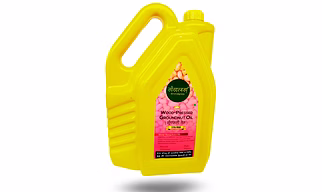 Wood-Pressed Groundnut Oil | 5 Litres | 200% Pure and Natural | Food-Grade Plastic Jar