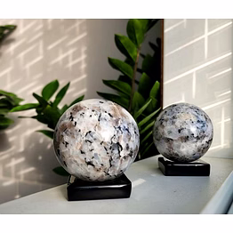 rainbow moonstone sphere ball