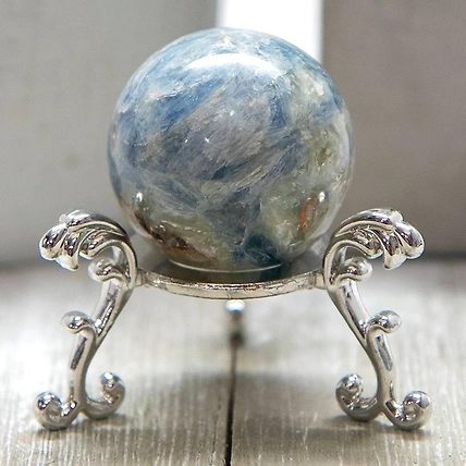 Blue Kyanite Sphere Ball-code-014