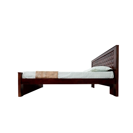 RRLC Solid Shesham Wood Queen Size Bed without storage 78*60inch-3