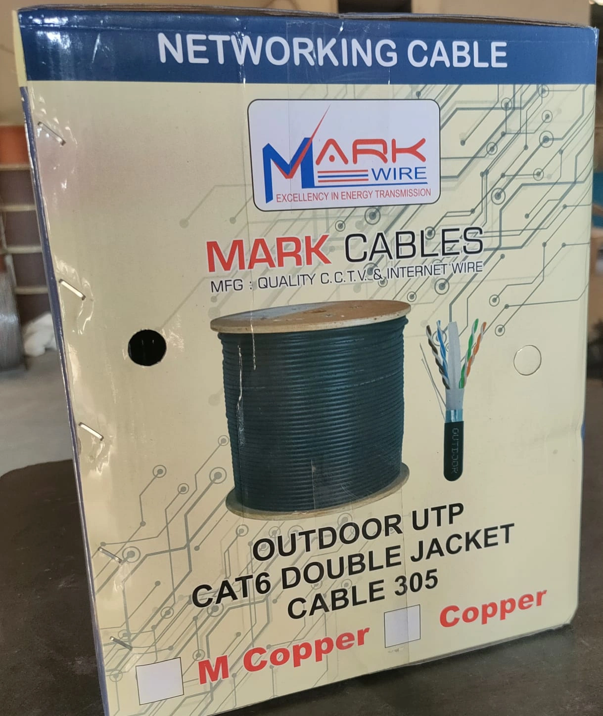 indoor / outdooe networking CAT - 6 cable-4