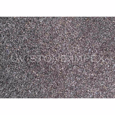 black shimmer stone veneer