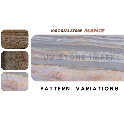 Forest Fire Line Slate Stone Veneer-2