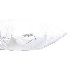 GADDA CO Water Resistant Pillow Cover with Cotton Terry Ultra Soft, Pillow Protector Against Bed Bugs and Dust Mites – Standard Size - 18 X 28 Inch - Set of 1
