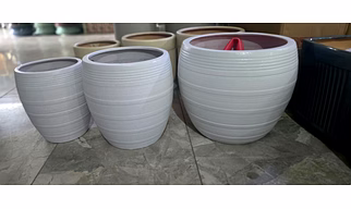 Ceramic round pot