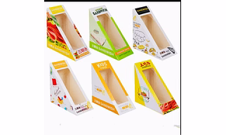 Customize Your Food Packaging with Stylish Triangular Boxes