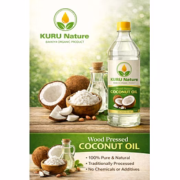 wood pressed coconut oil