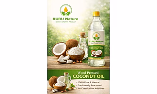 WOOD PRESSED COCONUT OIL