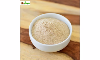Psyllium Husk Powder 99% Purity 100 Mesh Dried AD Raw for Pharma Low-GI Bakery & Dietary Supplements | Super White