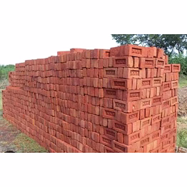 red clay bricks